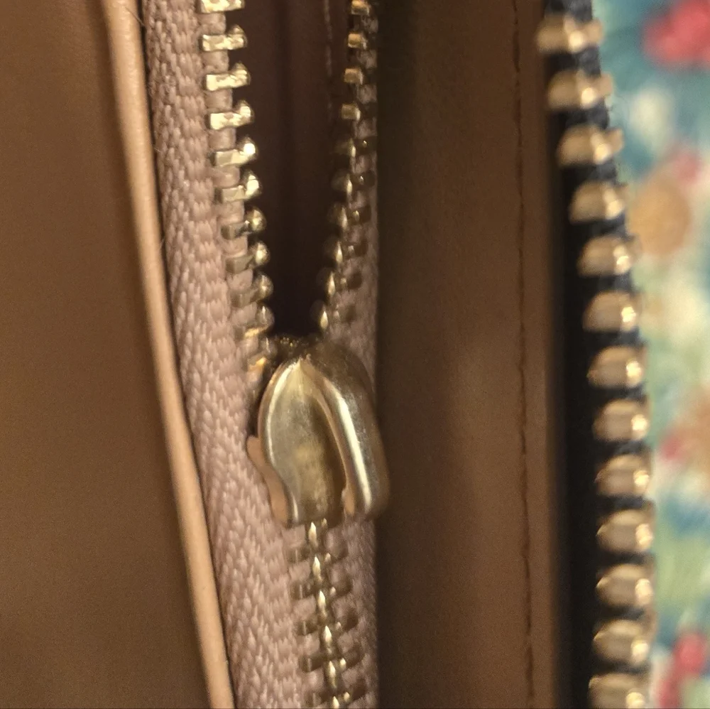Tory Burch Black Leather Wristlet Wallet - Picture 8 of 11